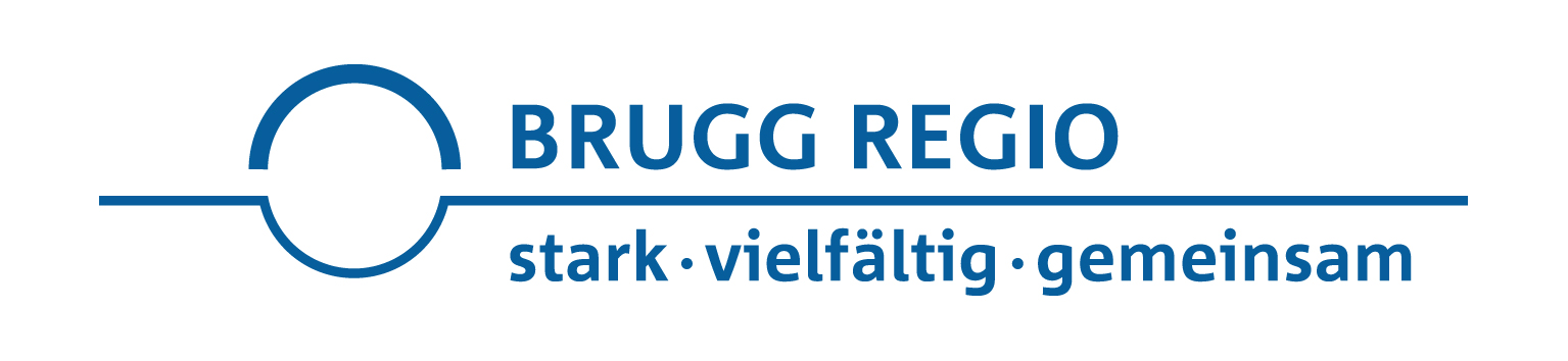 Logo Brugg Regio. Stark. Vielfältig. Gemeinsam