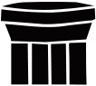 Icon der Säule aus dem Logo